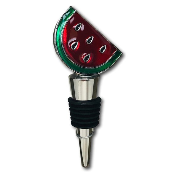 Tommy Bahama Other - Tommy Bahama Bottle Stopper Metal Watermelon Slice